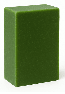 handmade Green Tea Verbena Scrub Soap bar