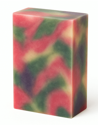 Handmade cotton fields scrub soap