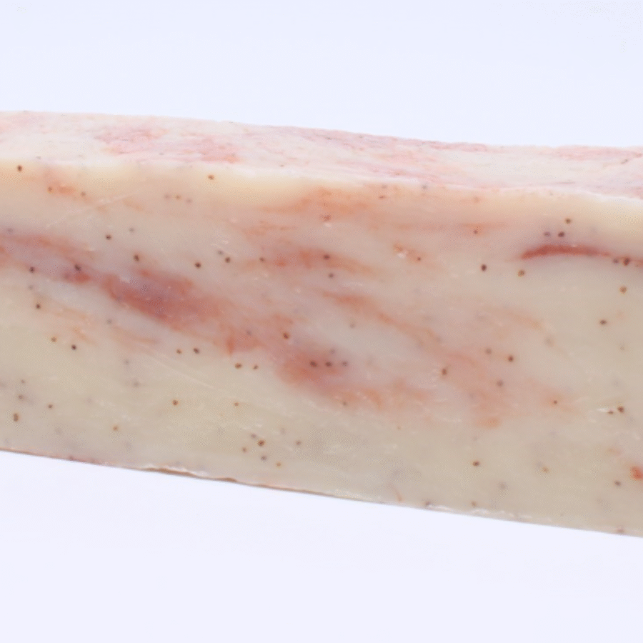 sweet strawberry soap loaf