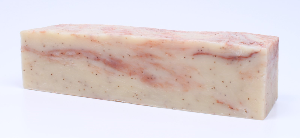 sweet strawberry soap loaf